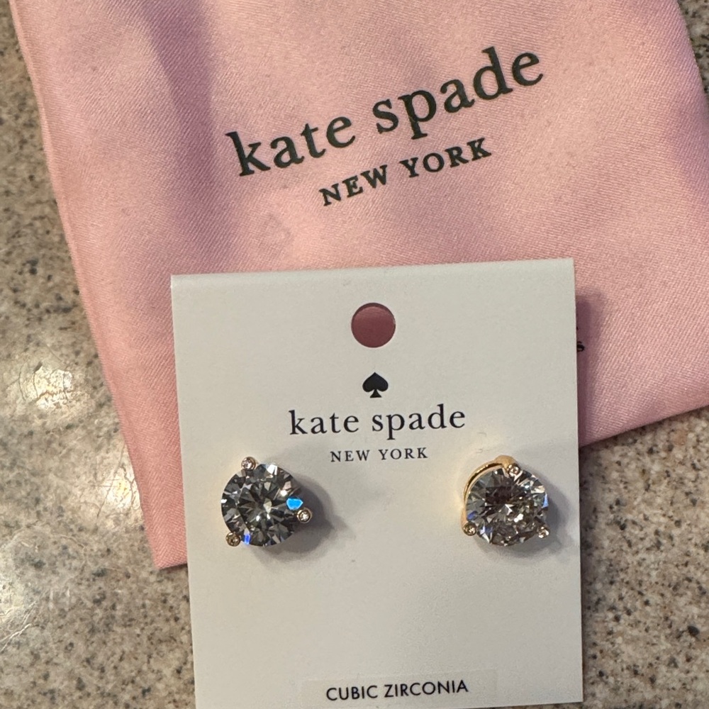 Kate Spade Sparkling Cubic Zirconia Earrings